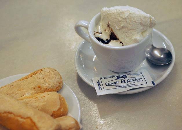 Viader chocolat chaud et melindros
