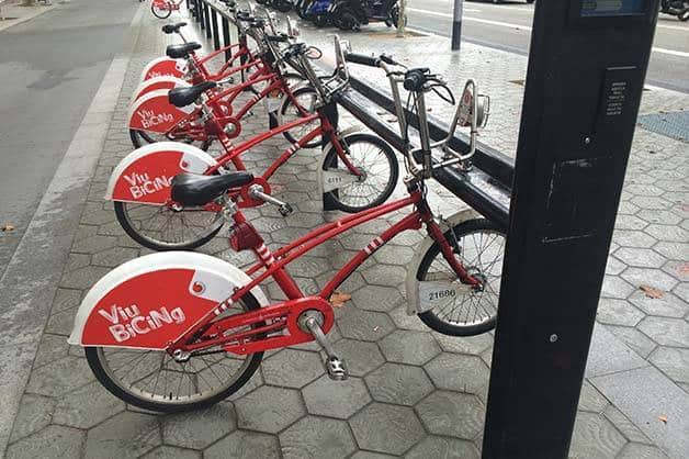Bicing Barcelone série de vélos