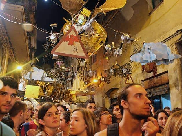 Les Barcelonais et la fête de Gràcia