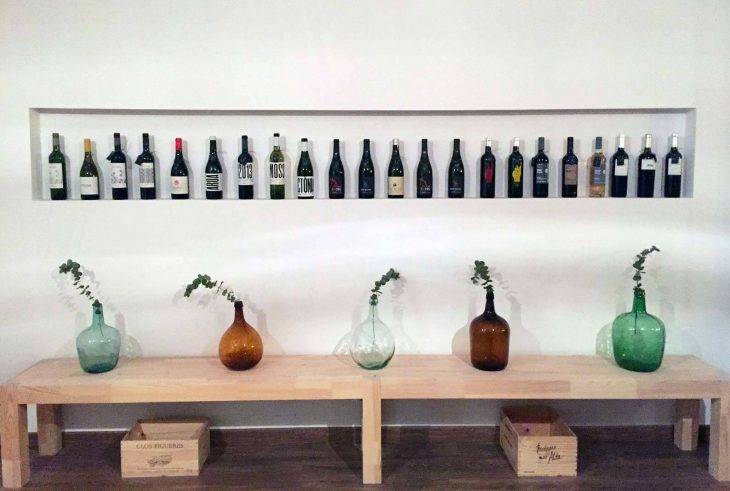 Amovino, bouteilles de vin