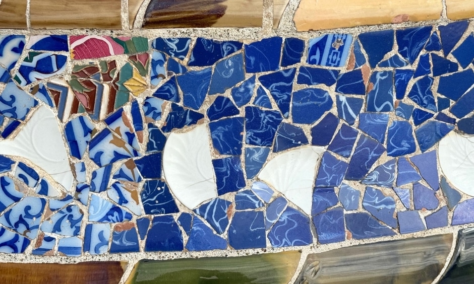 banc ondulé soucoupes